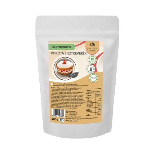 GLUTÉNMENTES PISKÓTA LISZTKEVERÉK 500 gr
